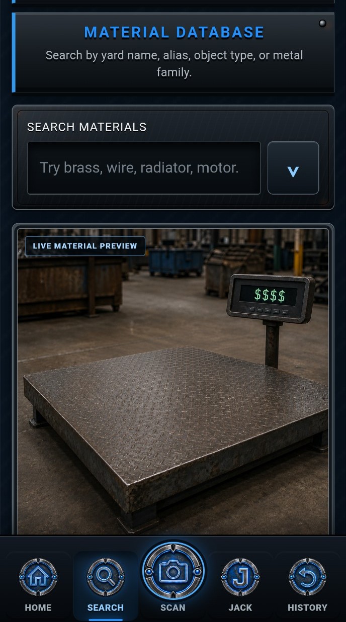 BUCKORE Material Database